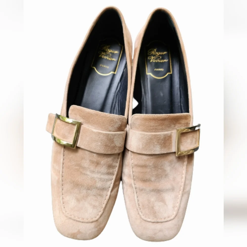 Roger Vivier Suede Shoes EU Size 40 - Picture 3 of 14